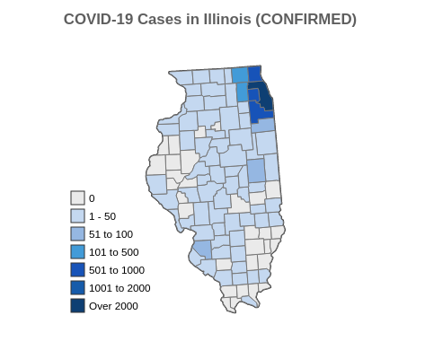 COVID-19 Cases in Illinois