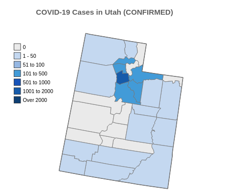COVID-19 Cases in Utah