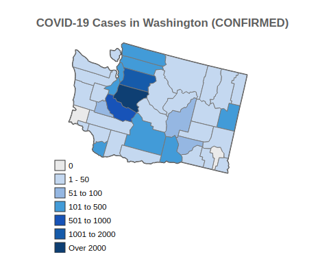 COVID-19 Cases in Washington
